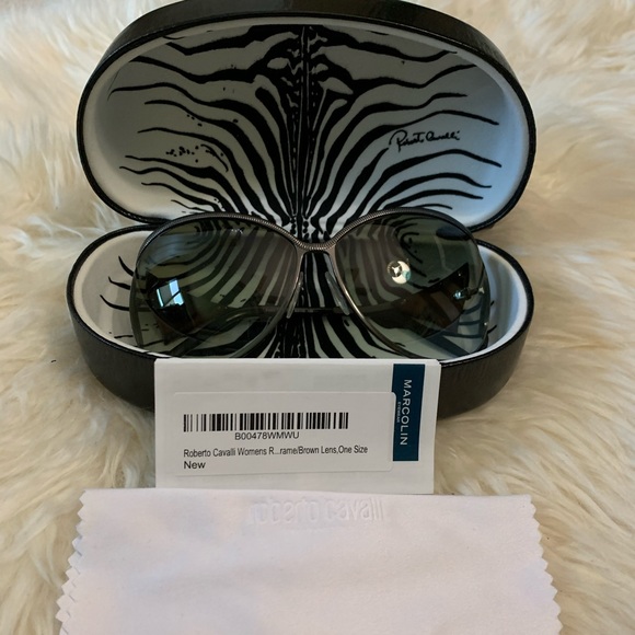 Roberto Cavalli RC574SSW08F Metal Wrap Sunglasses - Picture 7 of 10